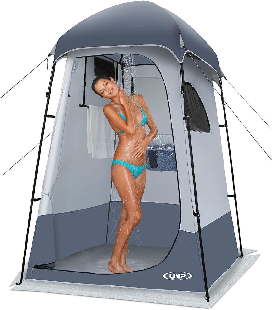 Shower Tent, Outdoor Camping Privacy Shelter-Dressing Changing Room-Portable Toilet Tent for Hiking Sun Shelter Picnic Fishing